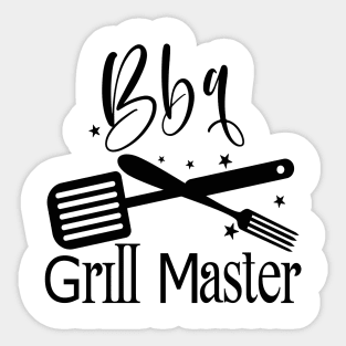 Bbq Grill Master Sticker